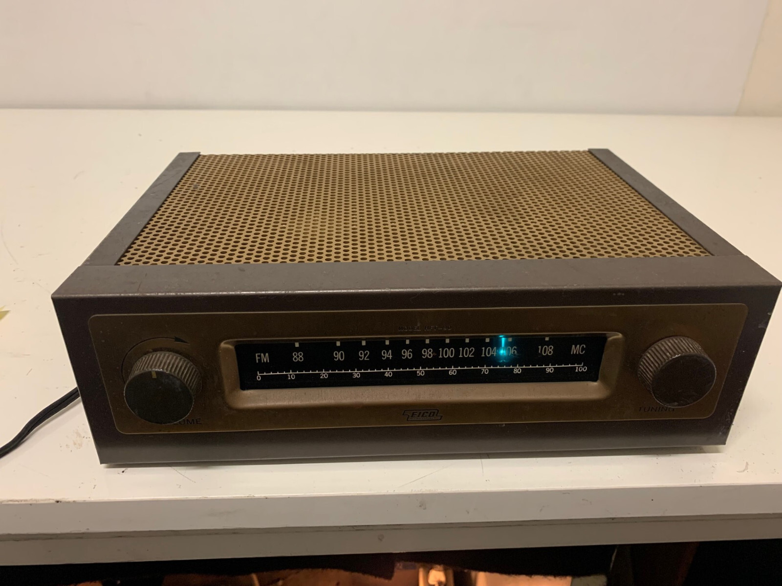 Eico HFT-90 FM Tube Tuner Mono Vintage WORKING CONDITION