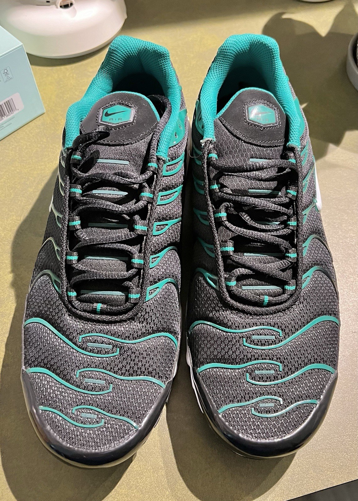 Nike Air Max Plus Black Green Mens Multi Sizes Nike By You DM0032-009