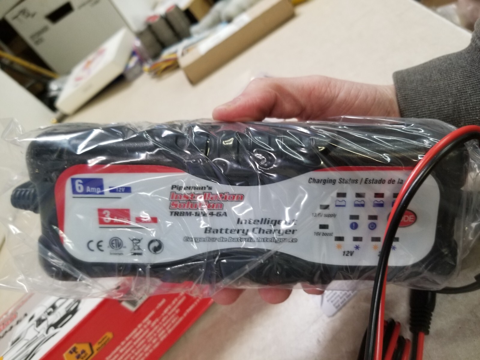 Installation Solution TRBM12246A Intelligent Battery Charger - 12V & 24V Output