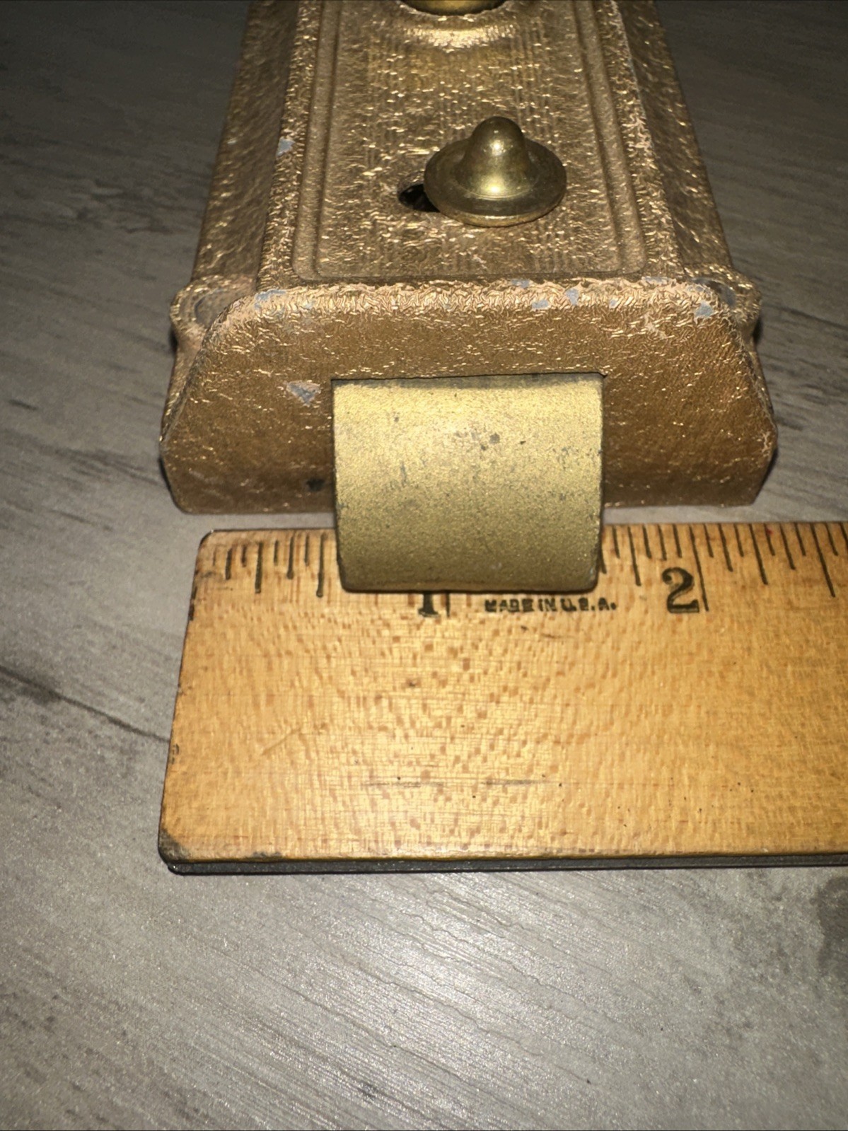 Antique Elgin Deadbolt Latch Surface Mount Working