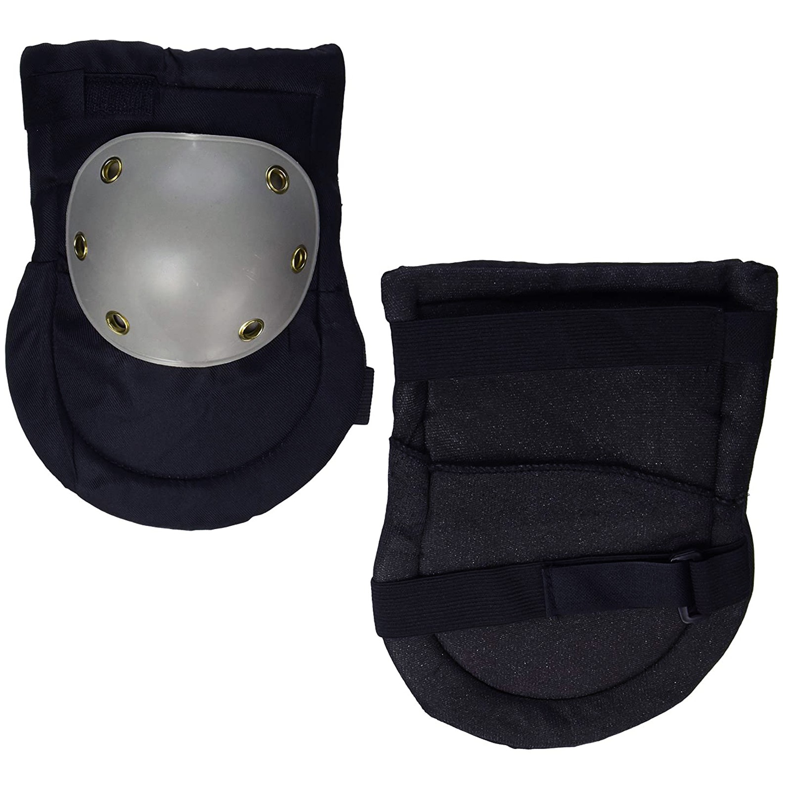 2pc Heavy Duty Plastic Cap Knee Pads for Work Gardening Flooring Joint Support