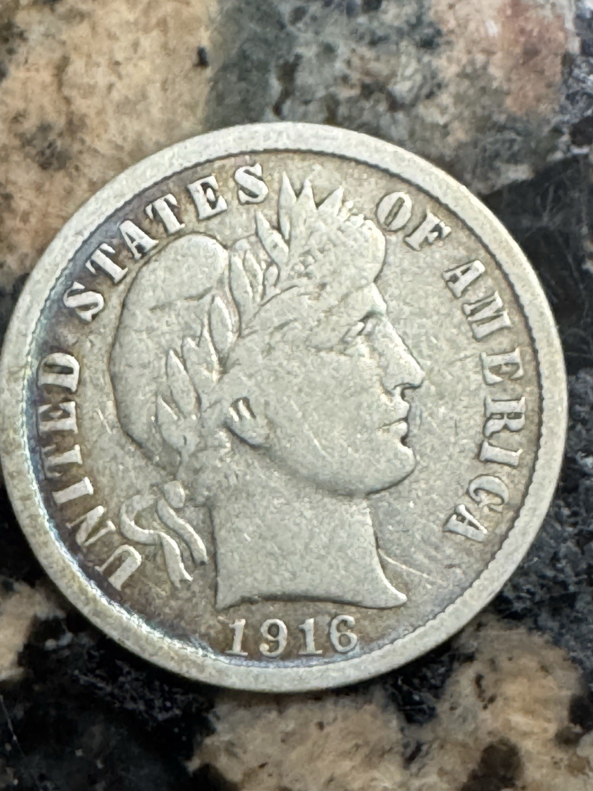 1916 Barber Dime, Better Condition, 99c Shipping,