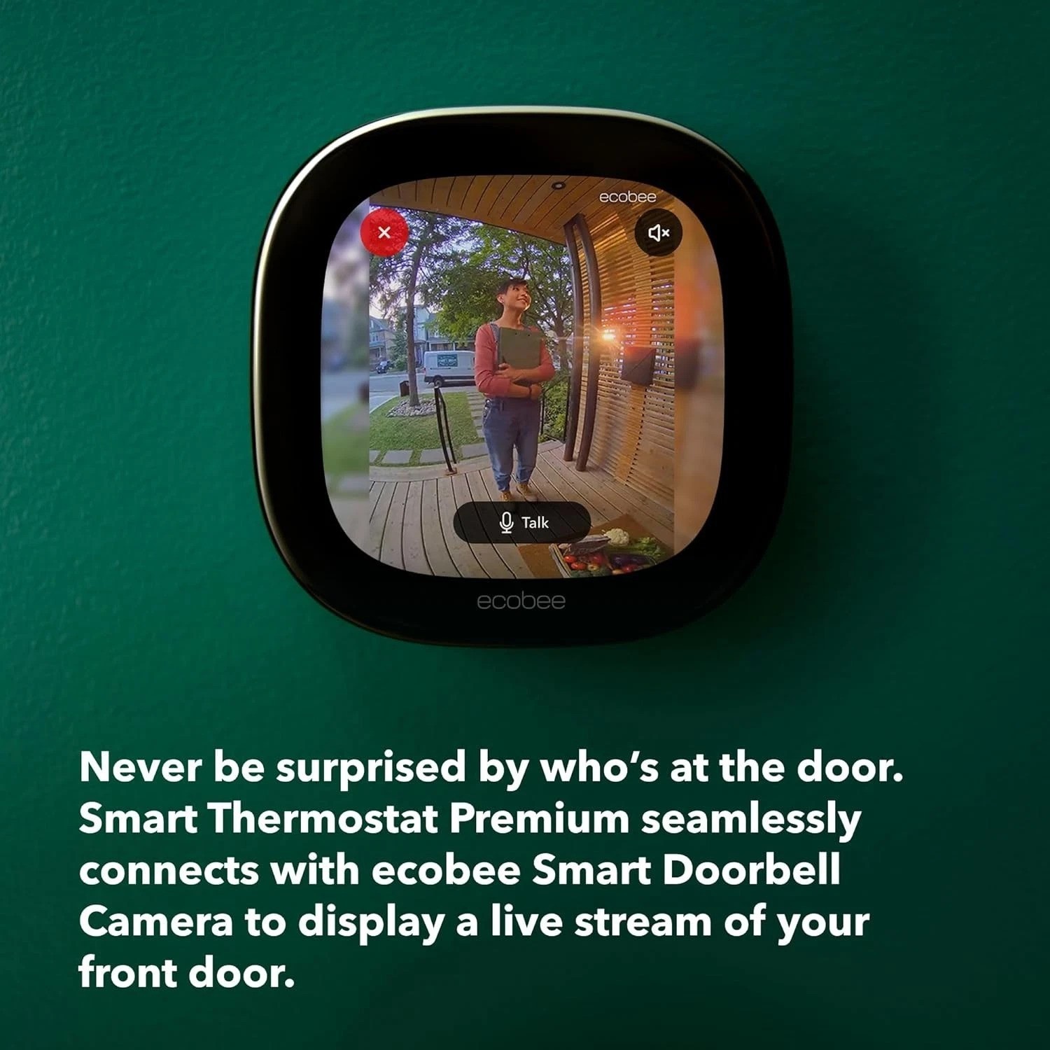 Radar Tracking Smart Video Doorbell, Outdoor Security