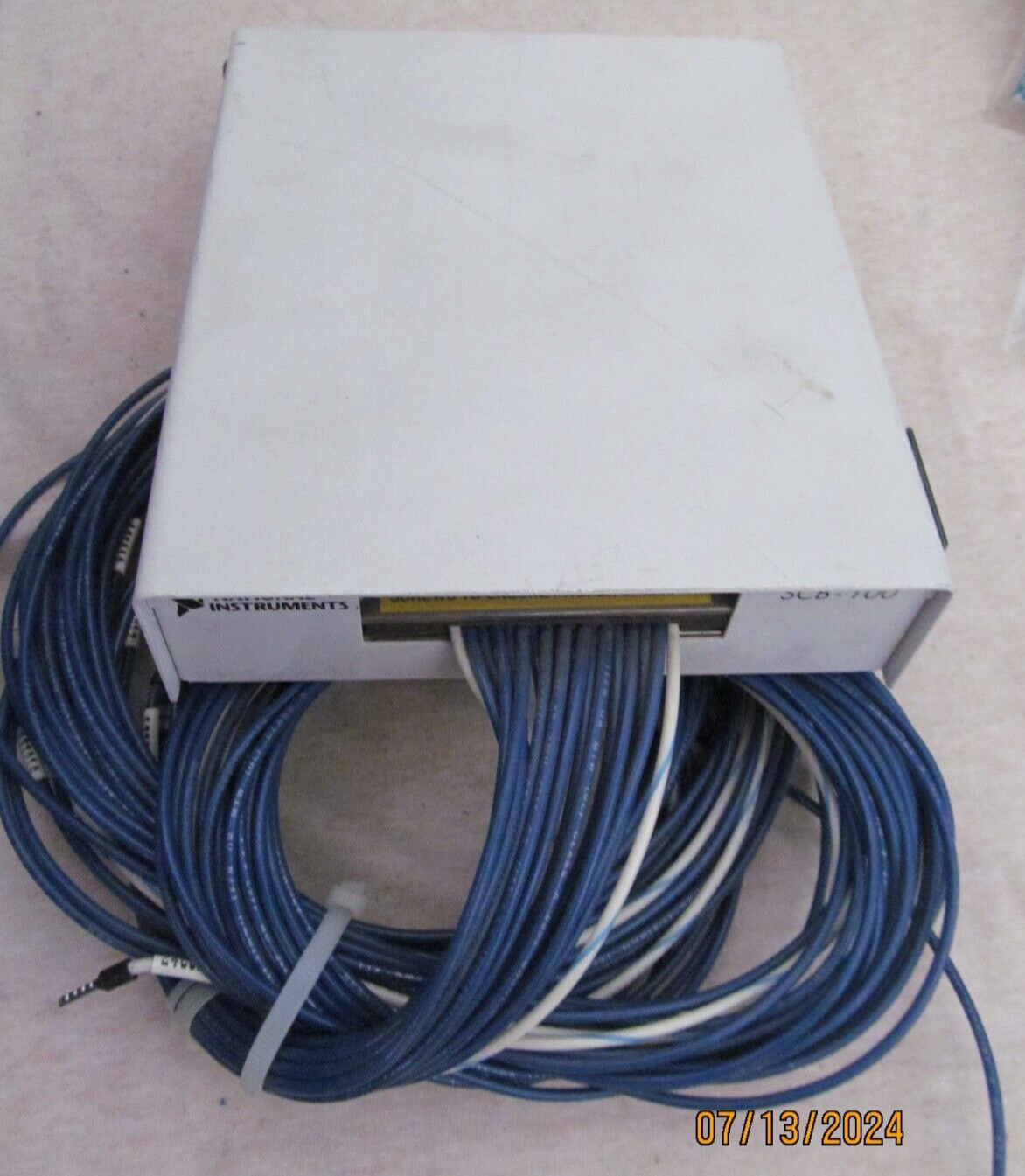 NATIONAL INSTRUMENTS SBC-100 / 182788D-01 SHIELDED CONNECTOR BLOCK WITH CABLE