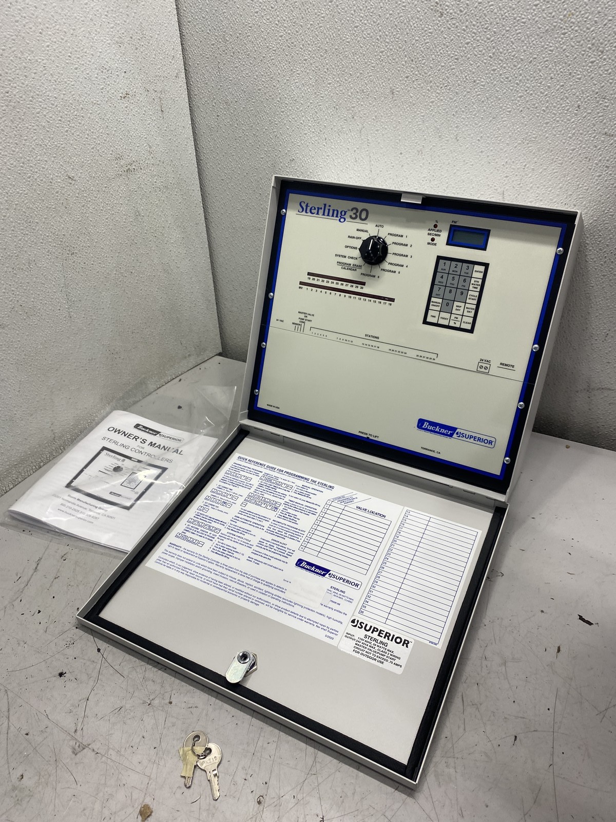 Superior Controls Sterling Irrigation and Sprinkling System Controller Model 30