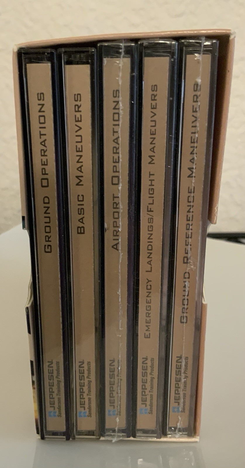 JEPPESEN Private Pilot MANEUVERS 5-CD Set Multimedia Training Software *AVIATION