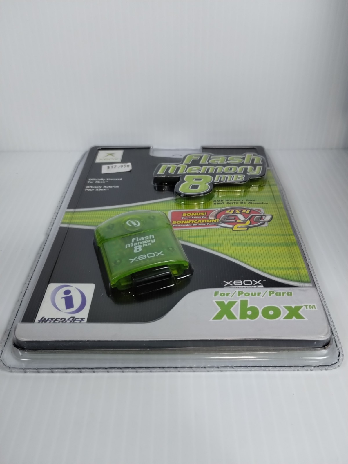 Interact 8MB Green Flash Memory Card for Original Microsoft Xbox NEW Sealed