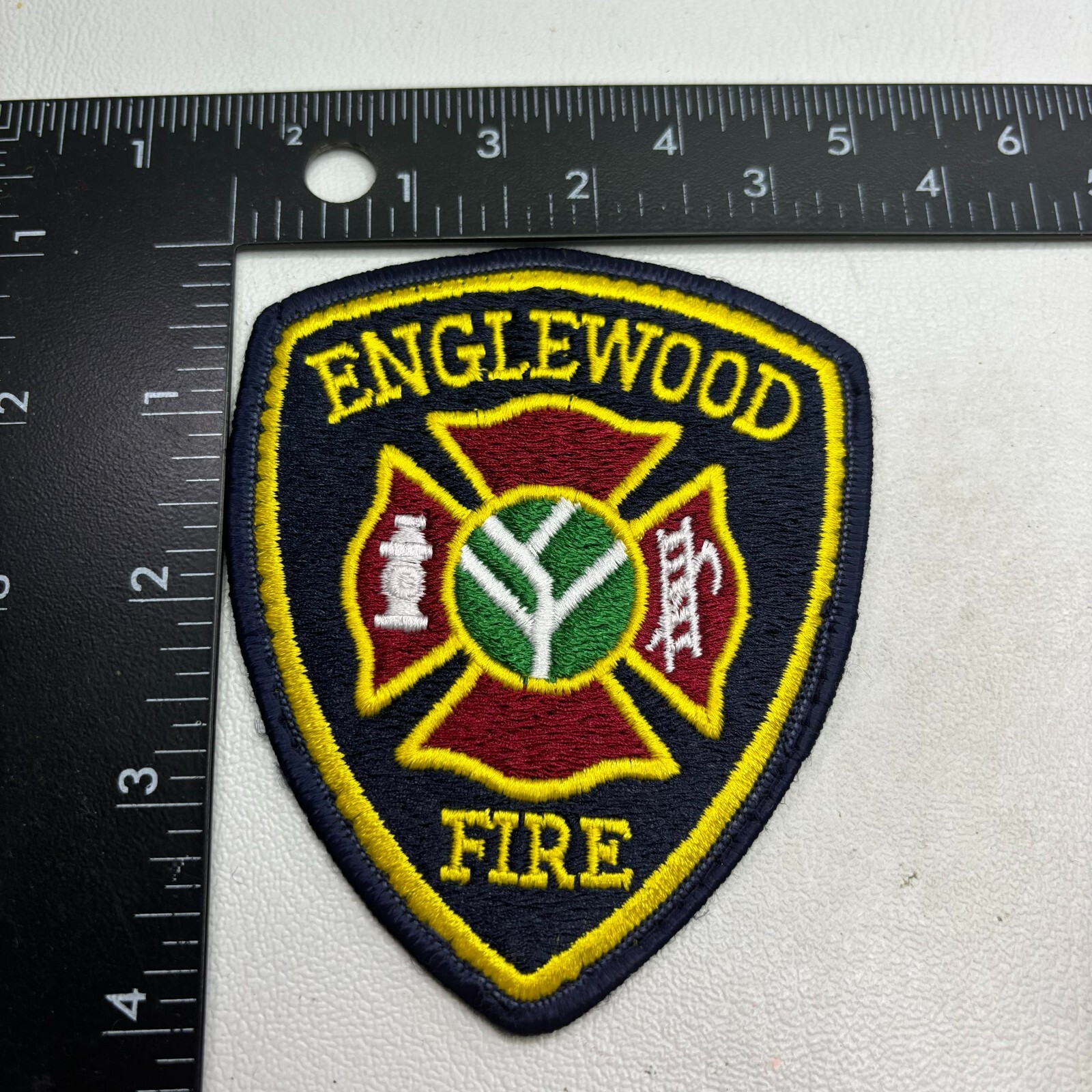 ENGLEWOOD Fire Department Patch (Firefighter) 486