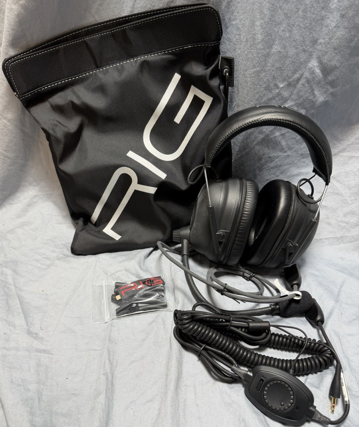 Plantronics RIG Commander Pro Gaming Headset 212427-01 3.5mm Quick Disconnect