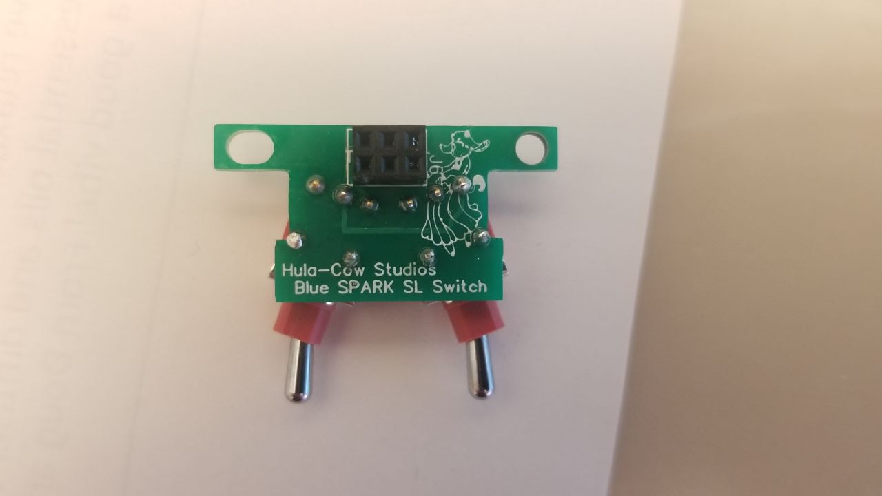 Blue Spark SL Microphone Replacement Switch Assembly (XLR)