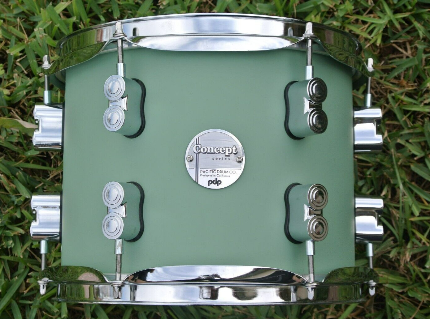 PDP by DW 10" CONCEPT ALL MAPLE TOM in SATIN SEAFOAM for YOUR DRUM SET! LOT K468