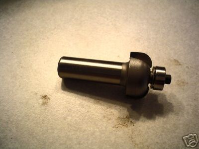 Carbide tipped cove bit, 3/8 inch radius, 1/2 inch shk