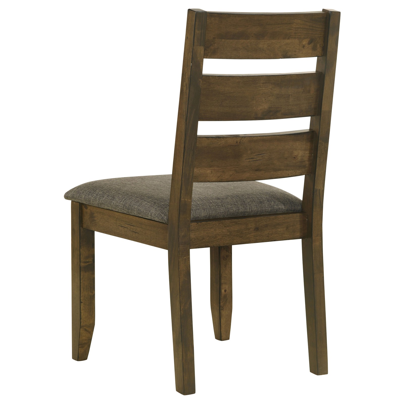 Knotty Nutmeg and Grey Ladderback Dining Chair
