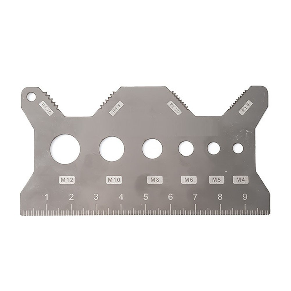 2PCS Screw Thread Pitch Gauge for Measuring Various Screw Specifications