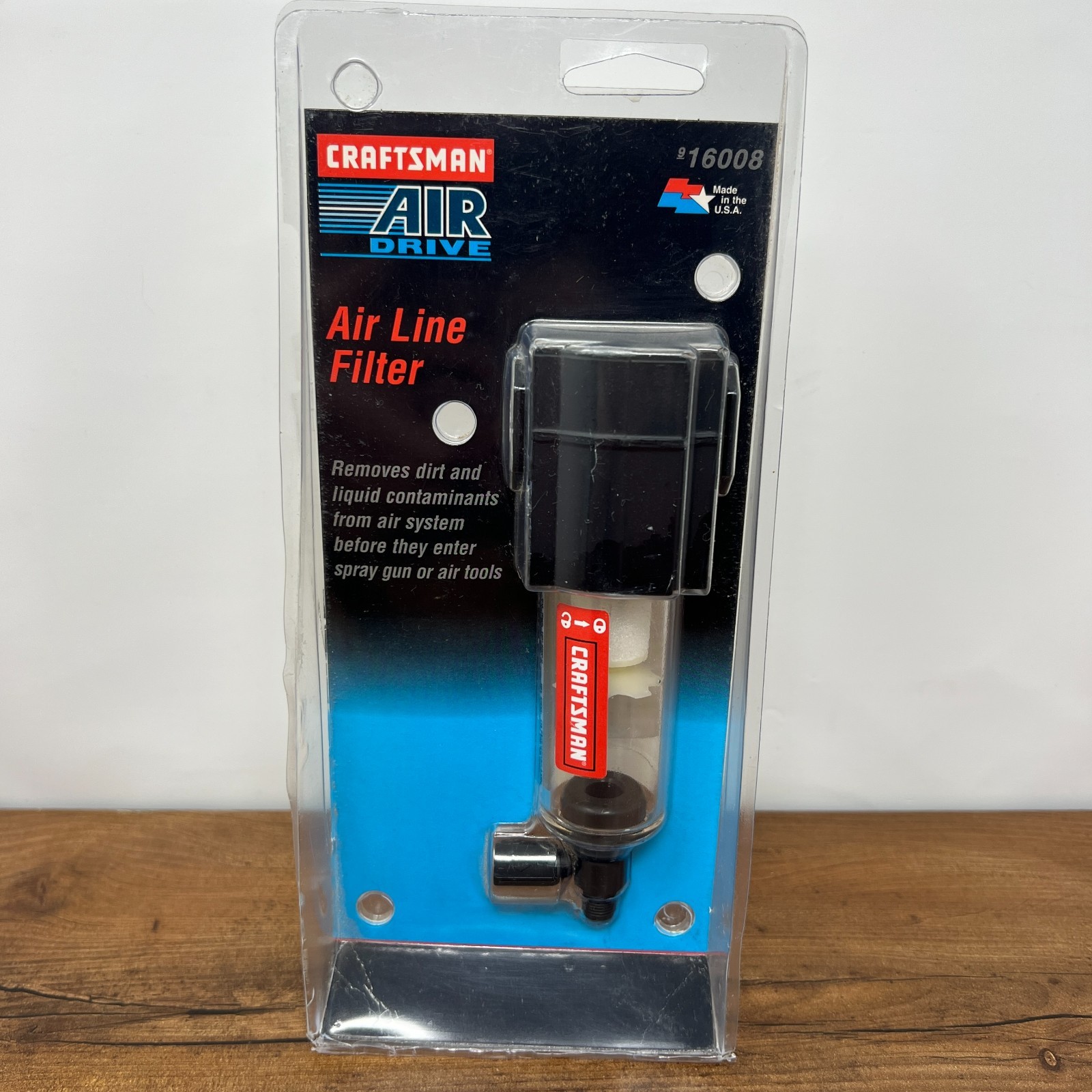 Craftsman Air Line Filter USA  3/8" NPT Thread Inlet #916008 Made in USA NIP NEW