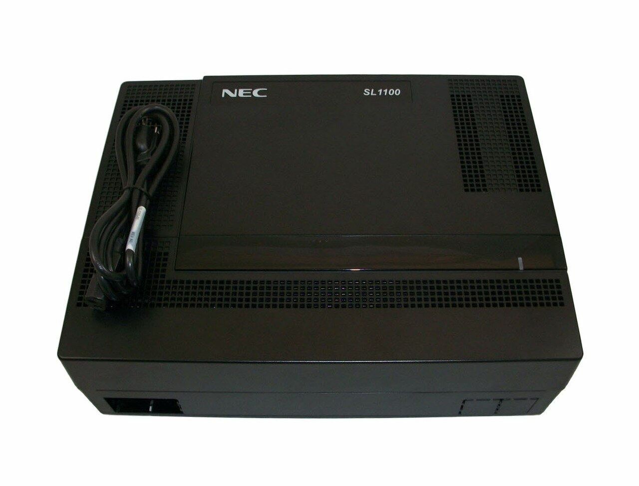 NEC SL1100 IP4NA-1228M-B 1100010 KSU with IP4WW-VOIPDB-C1 & Flash