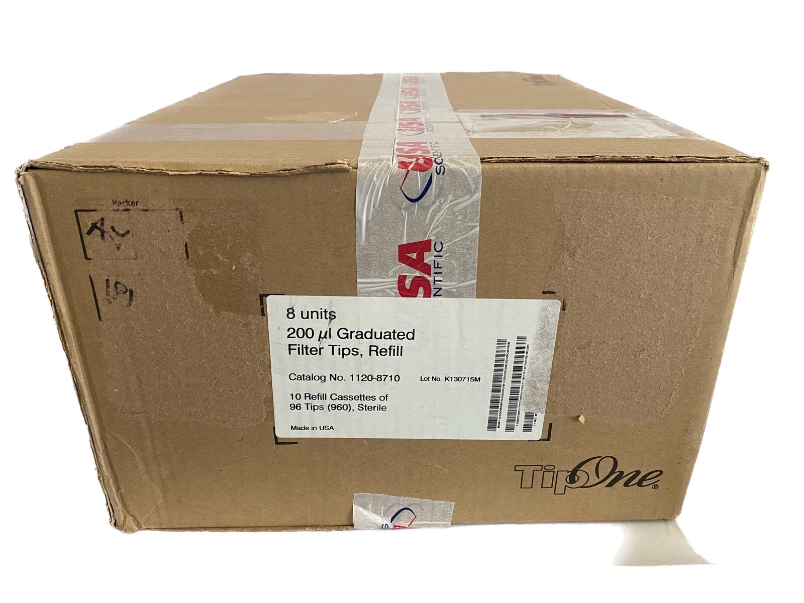 (7680) USA SCIENTIFIC 200uL TipOne Graduated Filter Pipet Tip Refills 96x80