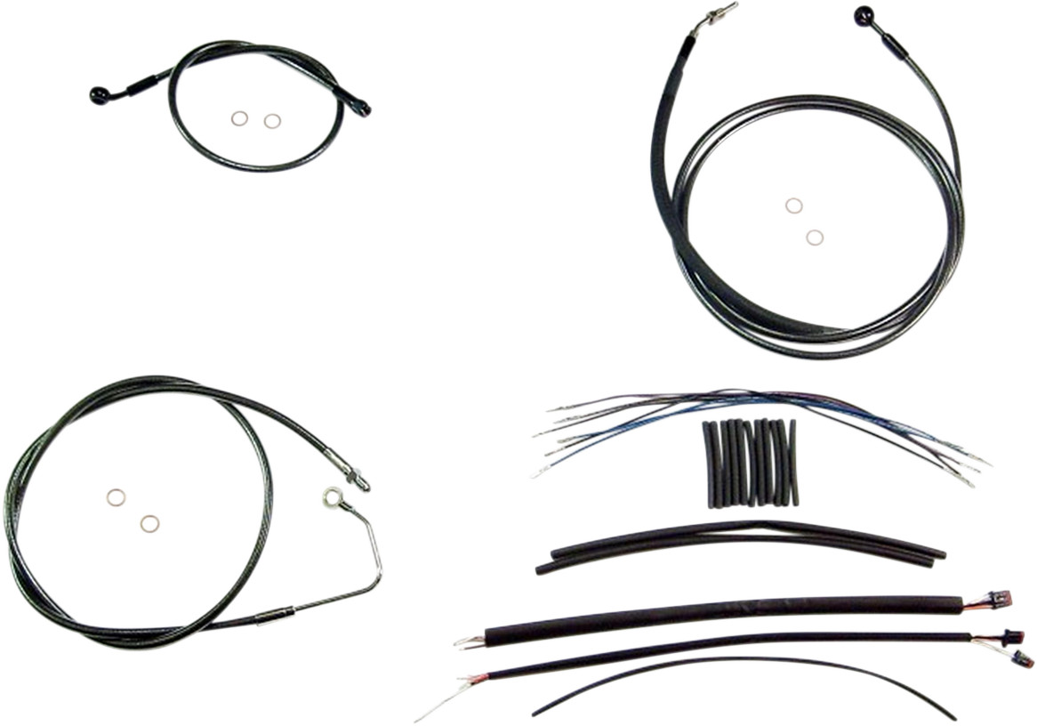 MAGNUM SHIELDING Black Pearl™ Upper Handlebar Installation Kit - 18"-20" -