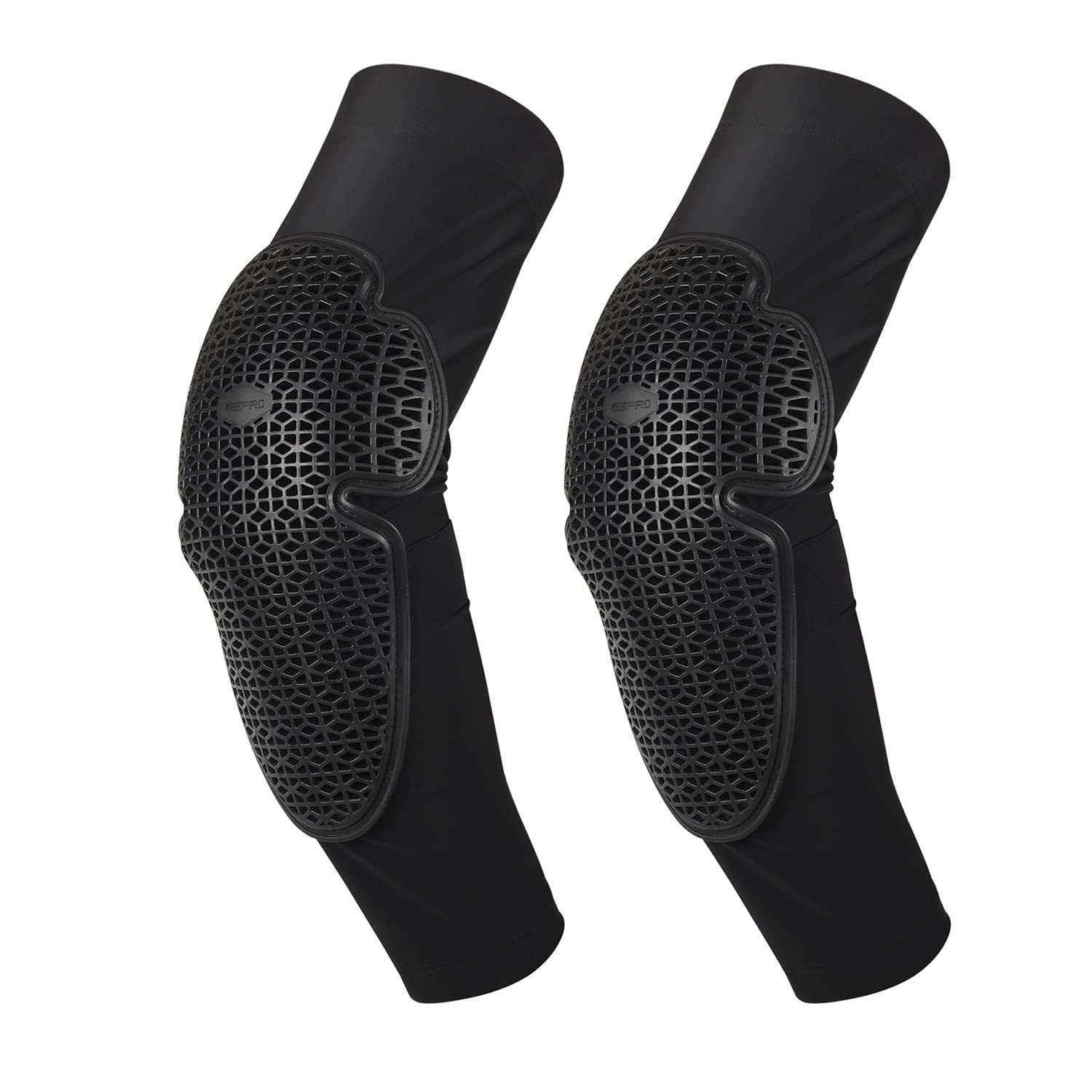 Surlim Elbow Protection Pads Mountain Bike Elbow Guards Protective Gear Black