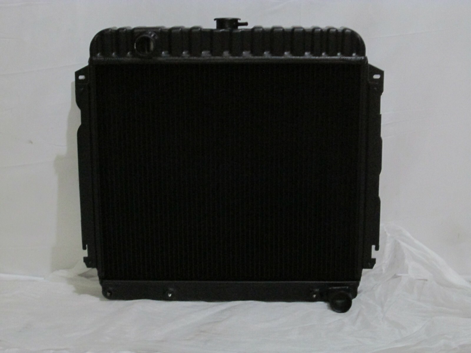 Mopar Black Radiator 22" Cuda Challenger Charger Road Runner Superbee 1970-1972