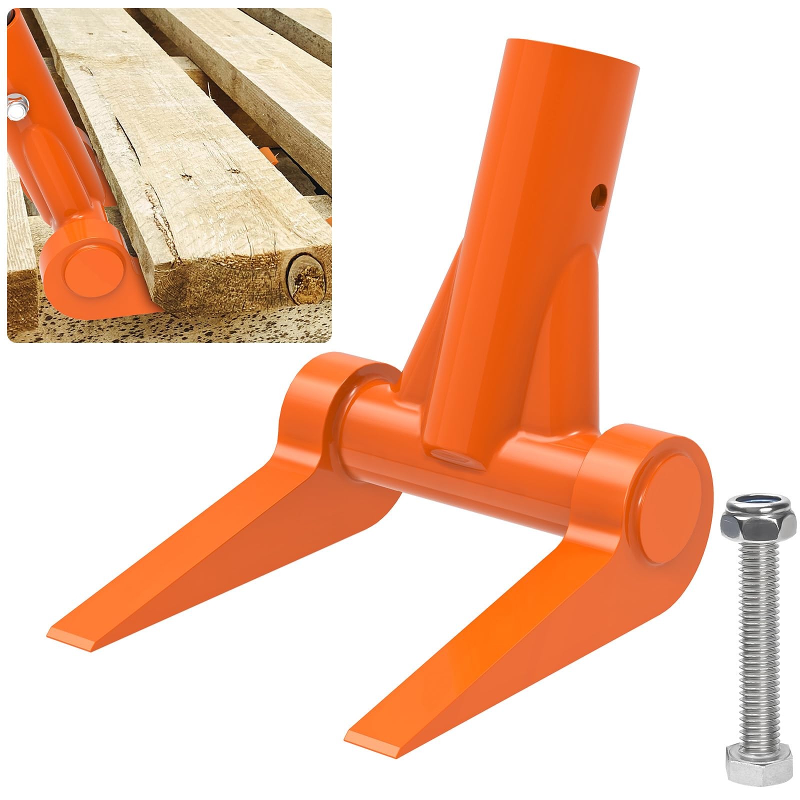 110 Degree Pallet Buster Head Fully Welded Deck Board Removal Tool For Demolitio