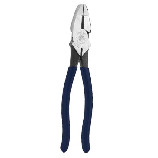 Klein Tools D213-8NE Pliers Side Cutters, High Leverage Lineman's Pliers 8-Inch