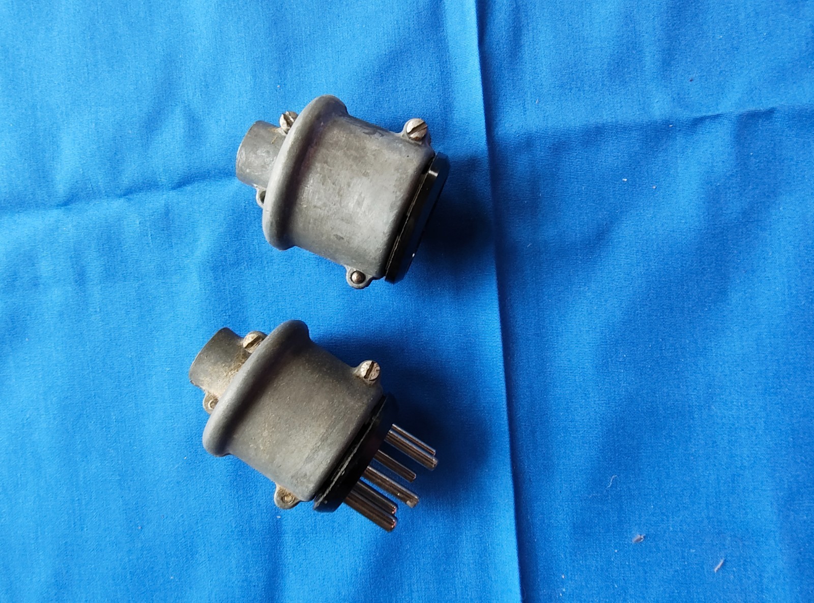 Hammond/Leslie Tone Cabinet  (6 pin) cable end replace/repair kit w/Metal Cover