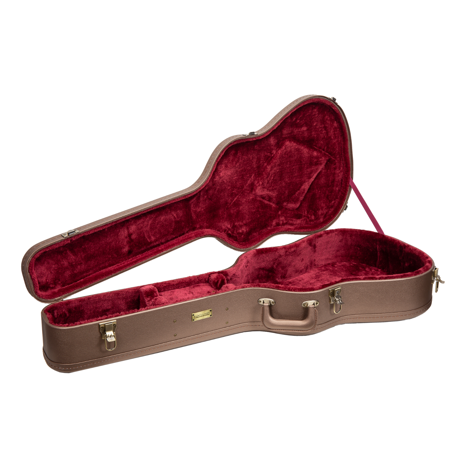 Crossrock Universal Wood Case for Gibson Acoustic J45，Martin Dreadnought Guitars