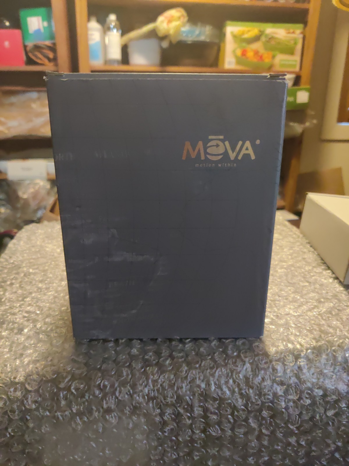 MOVA Globe Earth 4.5" Diameter Blue Political Map Open Box **READ**