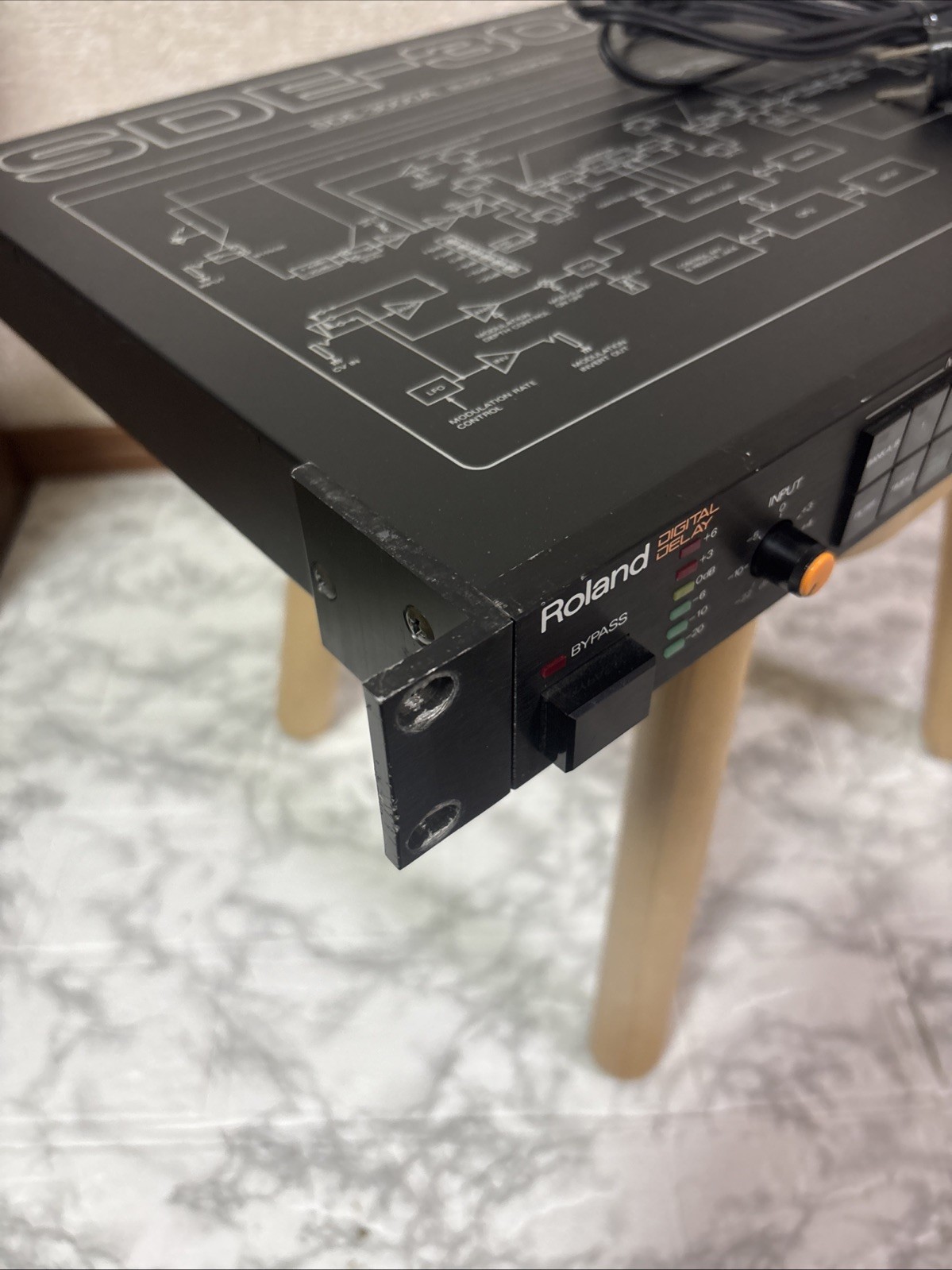 Roland SDE-3000A Digital Delay Vintage Rack Mount Effects Processor Japan TESTED