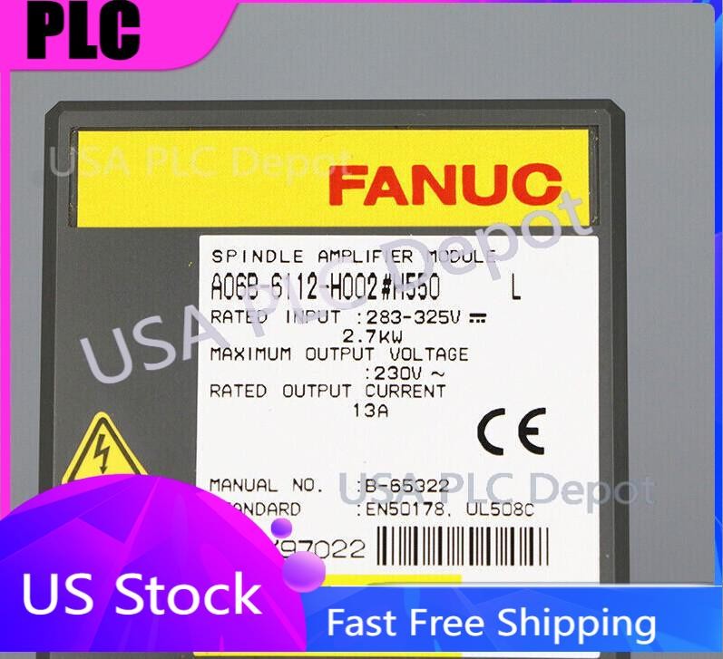 1PC New FANUC A06B-6112-H002#H550 AC Servo Drive Expedited Shipping