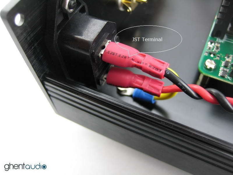 ghentaudio ASX250-SR(B) /w pre-made wires DIY Case-Kit for ICEpower 250ASX2
