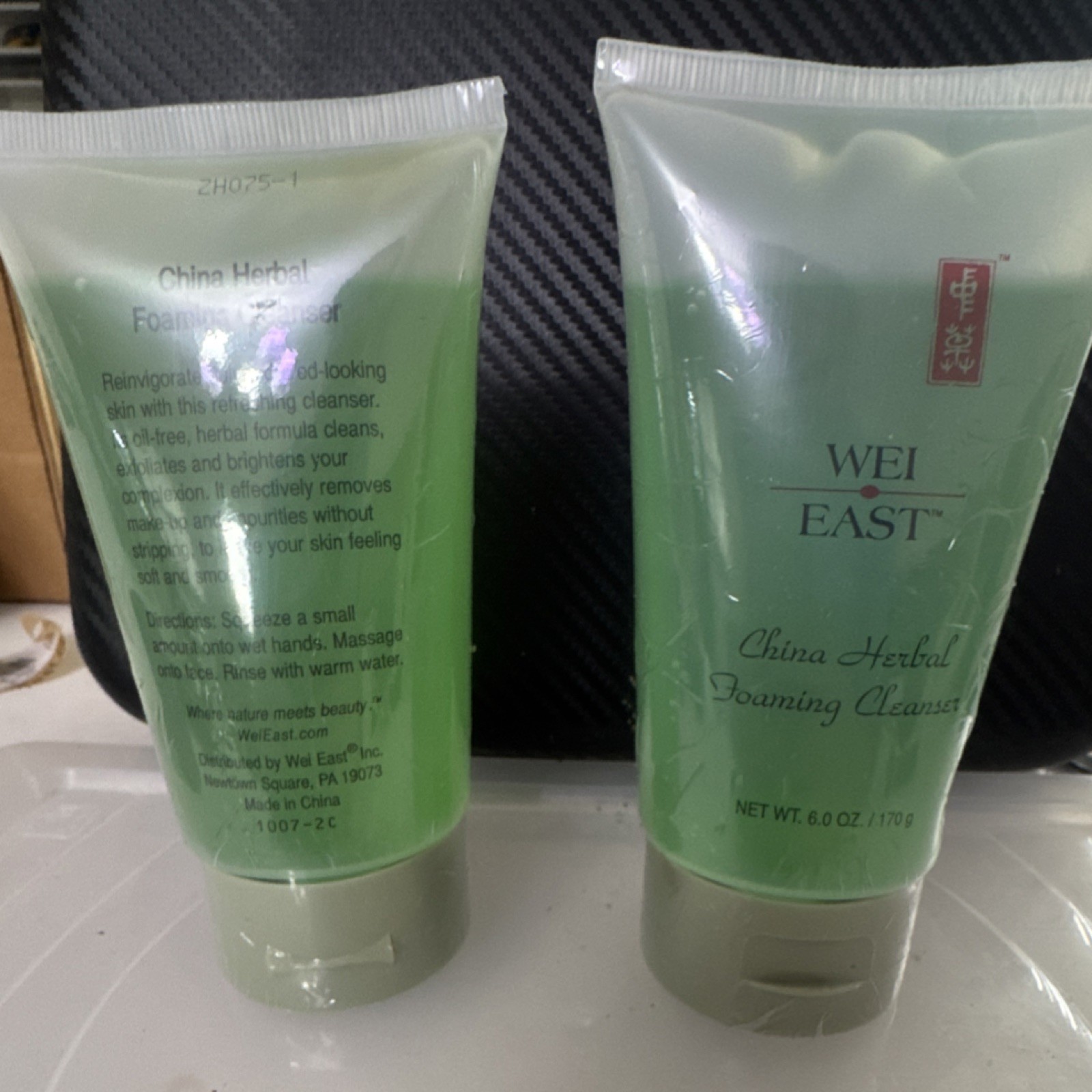 Wei East China Herbal Foaming Cleanser Oil-Free Exfoliating Face 6.0 oz / 170g