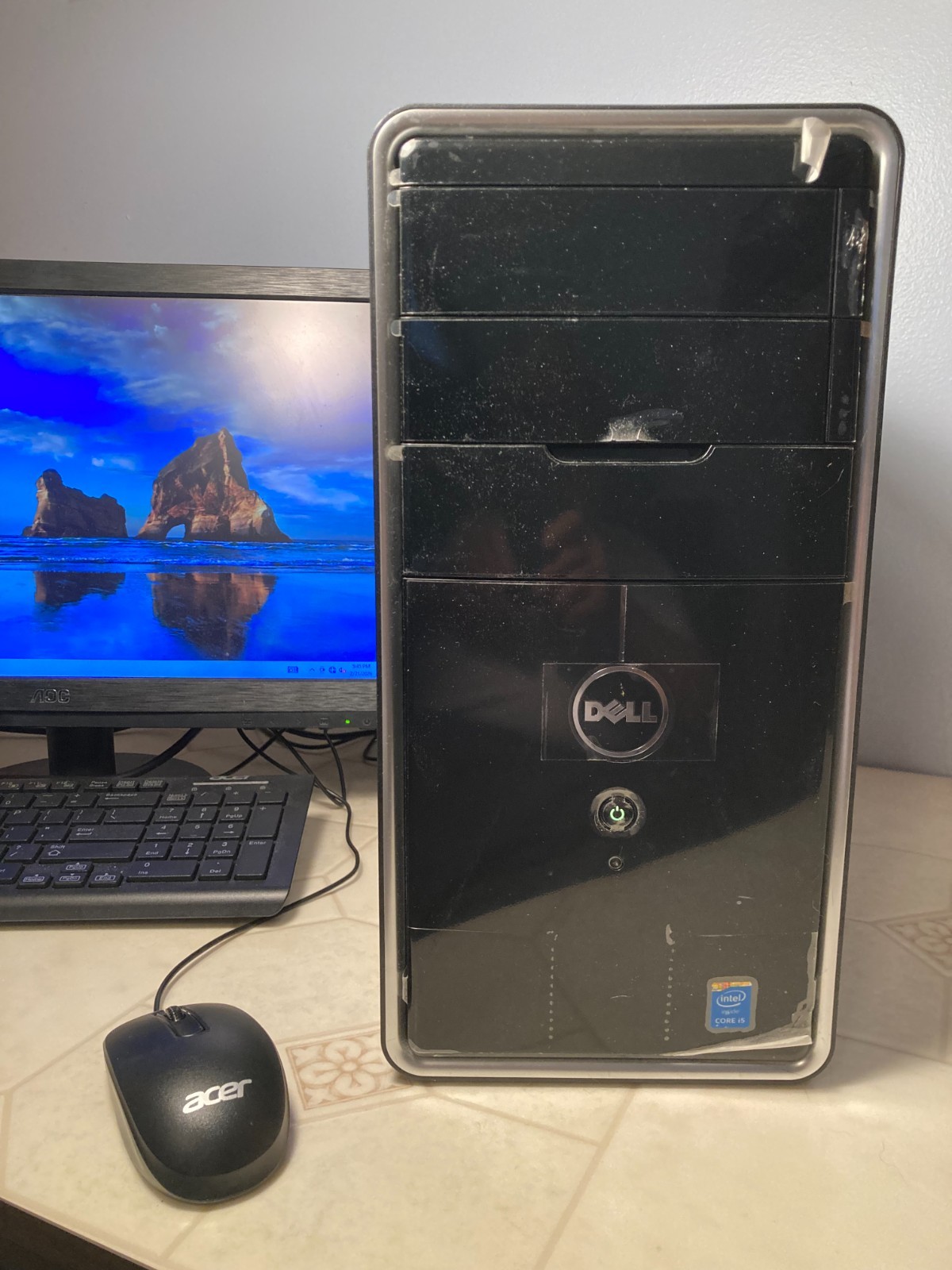 Dell Inspiron 3847 desktop - Intel i5-4460, 8GB RAM, 500GB HDD