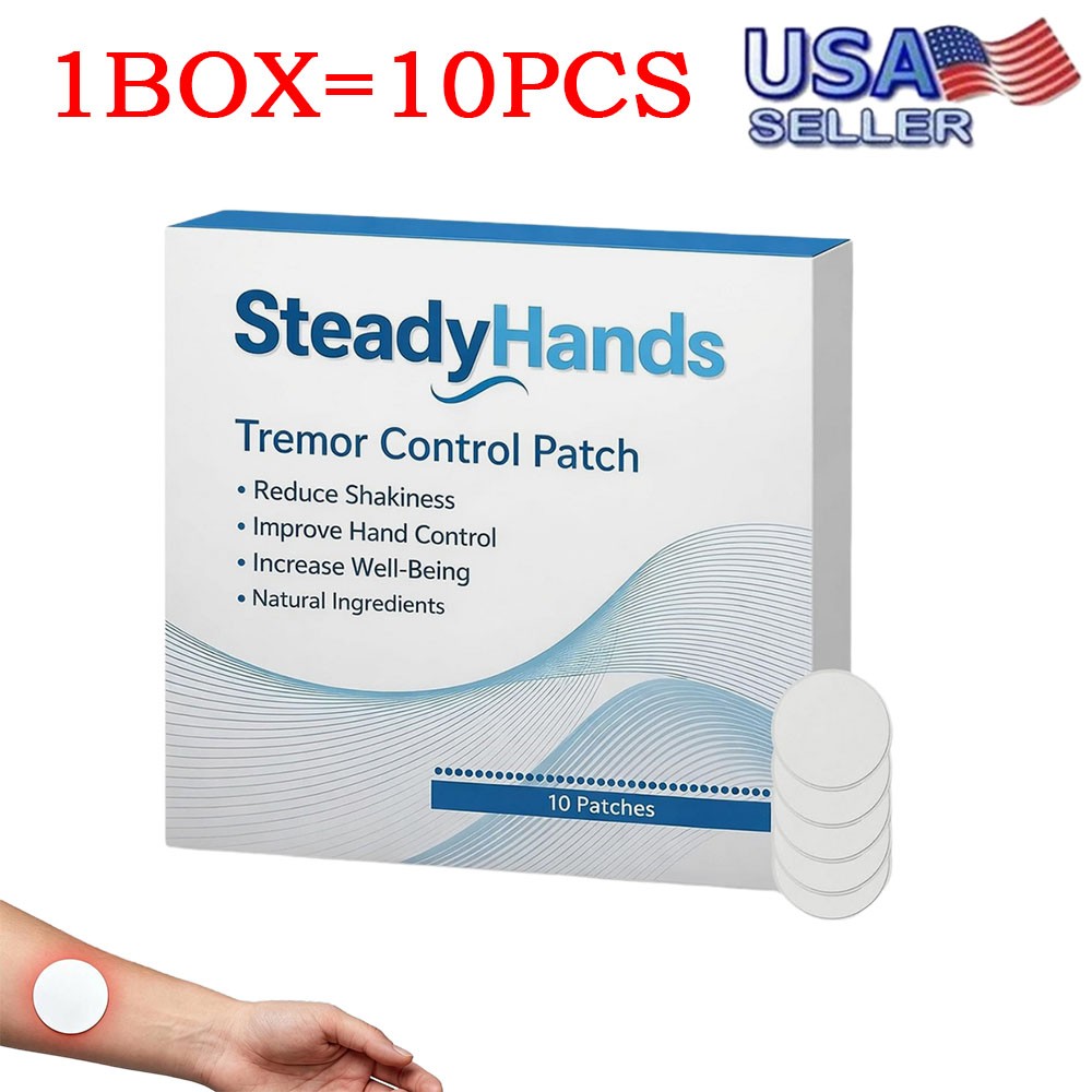 Steadyhands Tremor Control Patch, Steady Hands Control Patch - Hand Stabilizer