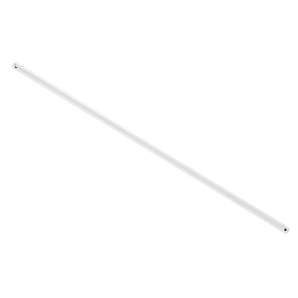 LUCCI AIR 24 in. White Extension Downrod for Airfusion/Dia steel pipe