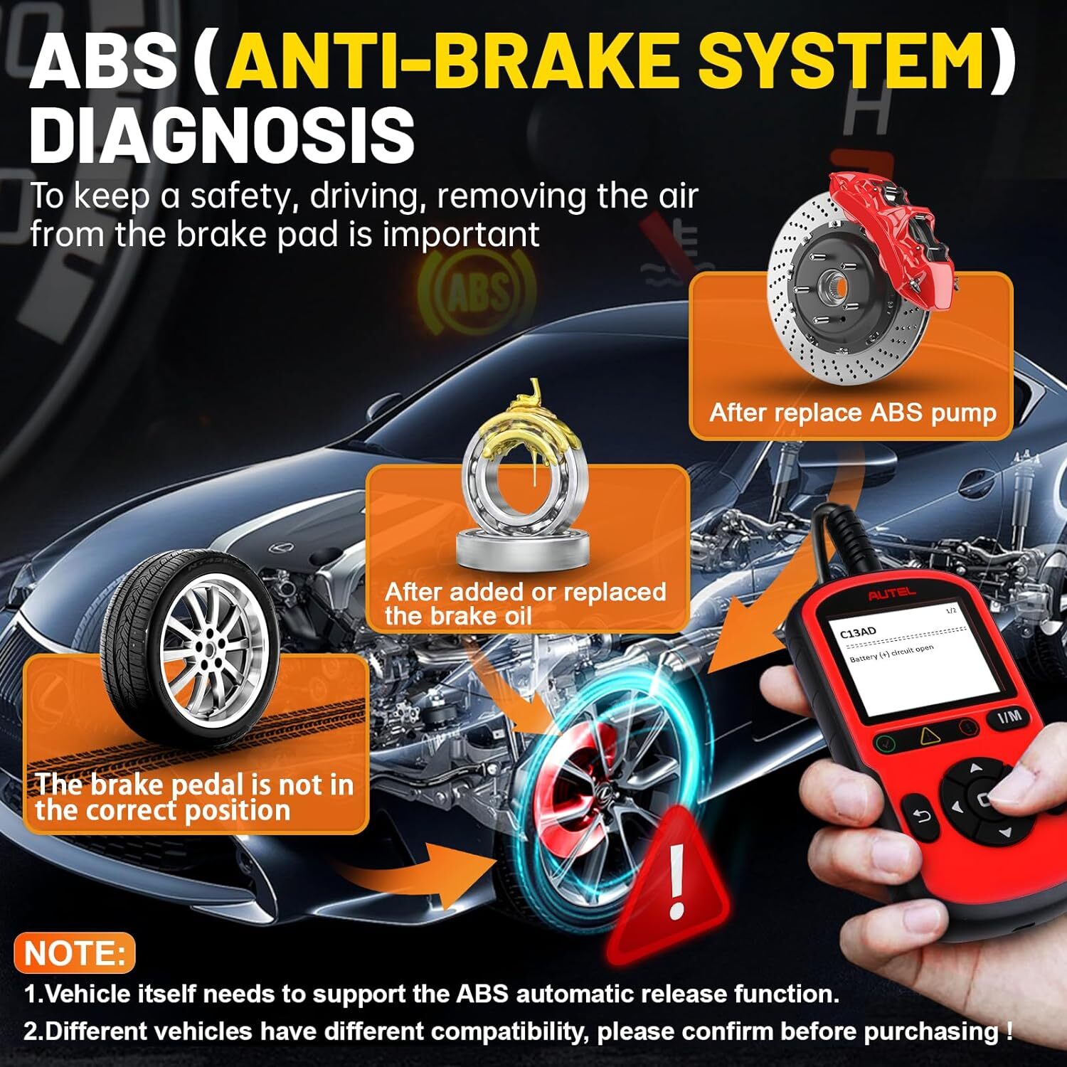 Autel OBD2 Scanner AutoLink AL549 (Upgraded of AL519)Code Reader Diagnostic Tool