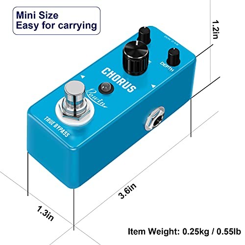 Rowin analog chorus CHORUS guitar effect pedal LEF-304