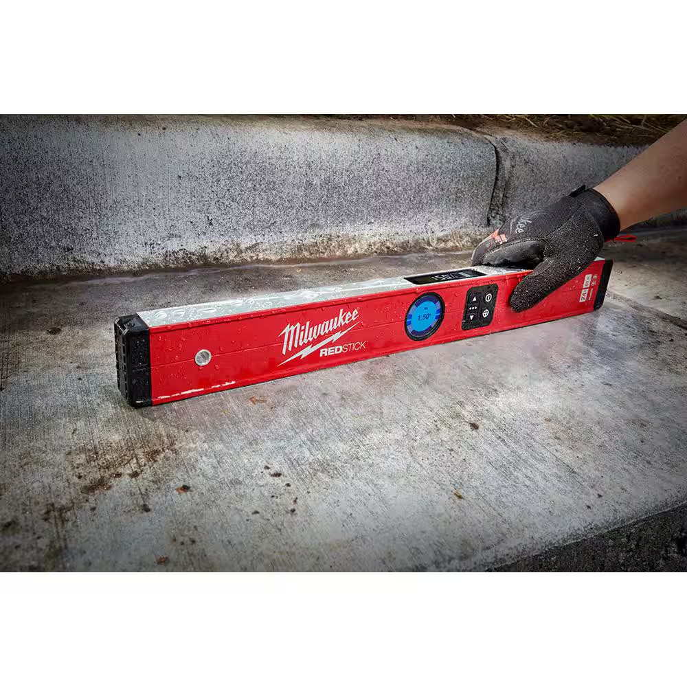 72 In. REDSTICK Digital Box Level with Pin-Point Measurement Technology