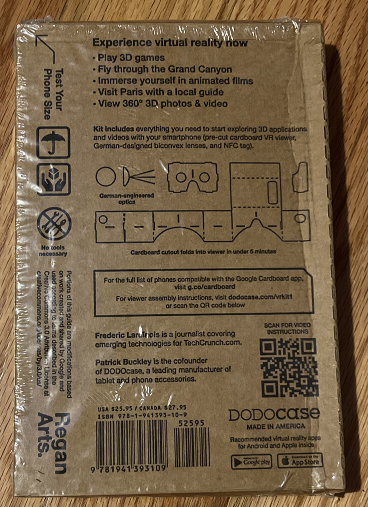 DODOcase VR Viewer ~ Smartphone Virtual Reality Experience On Android or iPhone