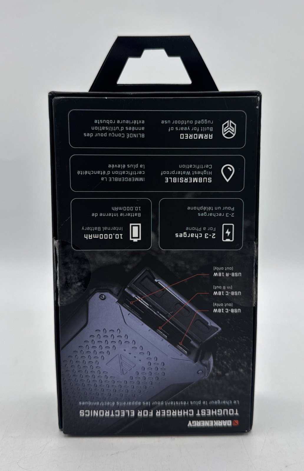 DARK ENERGY PSPRO10BKBK POSEIDON PRO CHARGER BLK Open Box