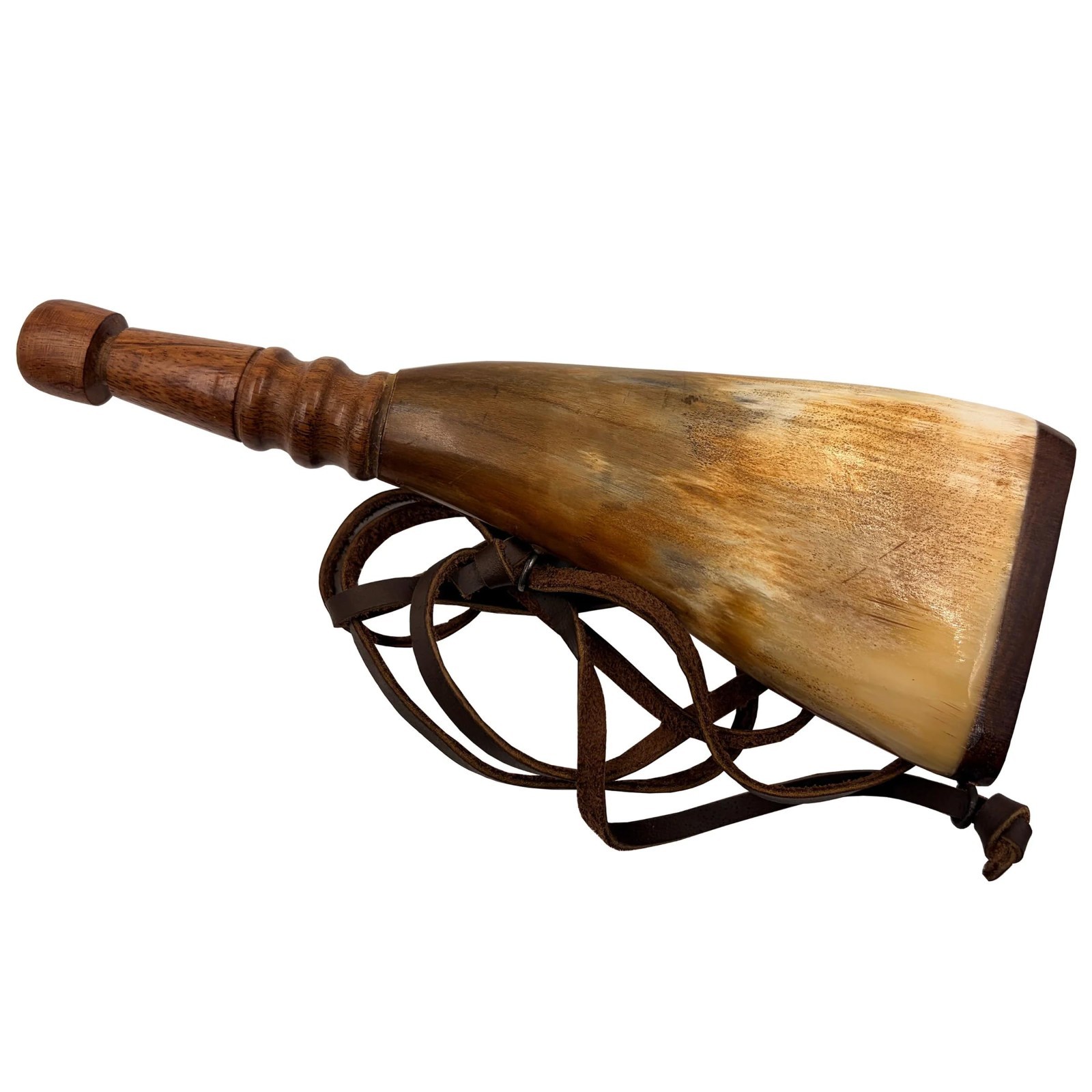 Muzzle-Loaders Flintlock Priming Powder Horn - MZ1233