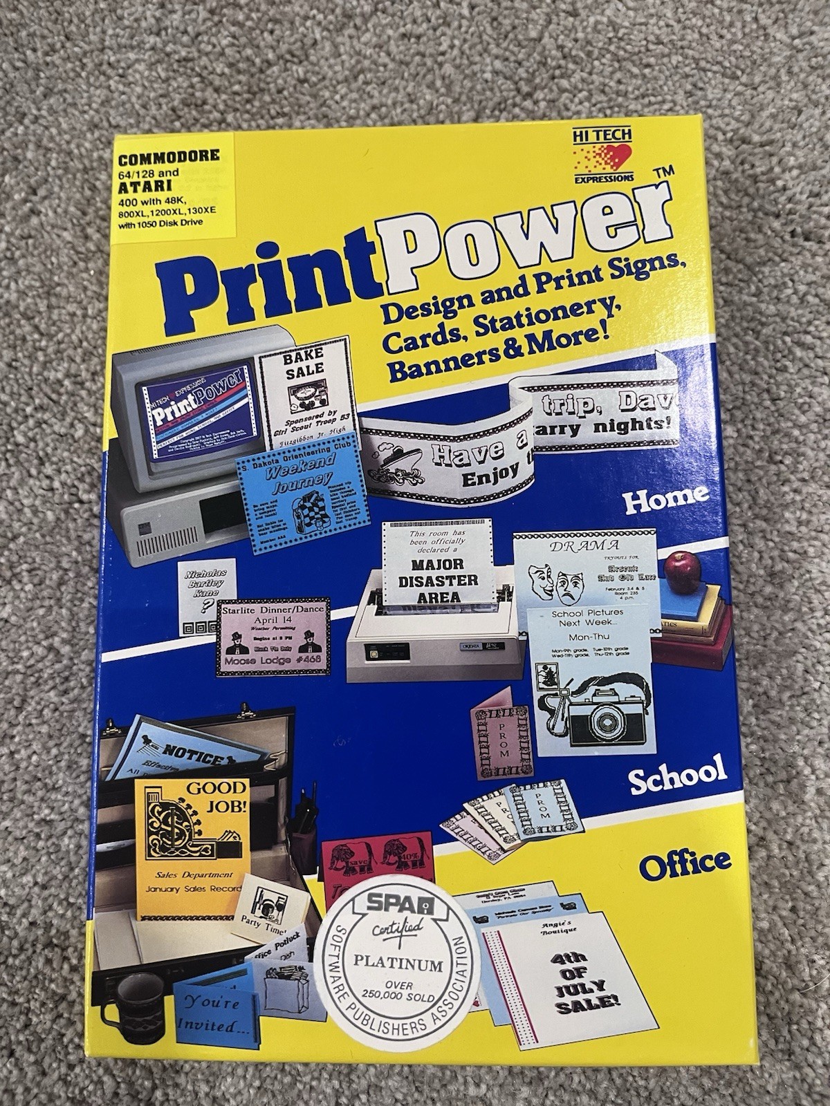 Commodore 64C Computer w/1541 Disk Drive, Power Supply, MW350, Modem 1200 & More