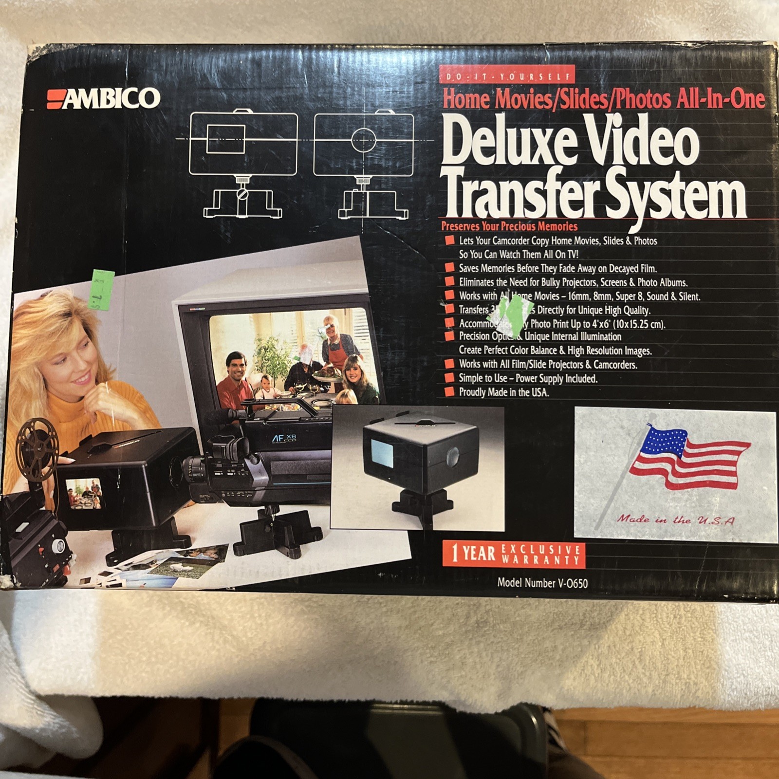 Ambico Complete Video Transfer System Model V-0655