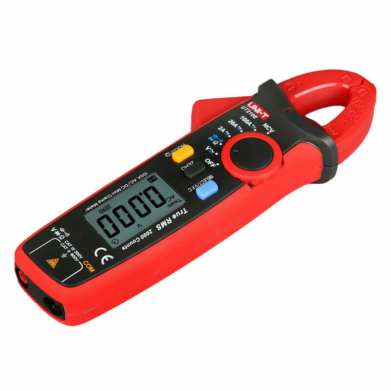 UNI-T UT210D Zangenmessgerät AC / DC-Stromspannung Digital Multimeter Temp Teste