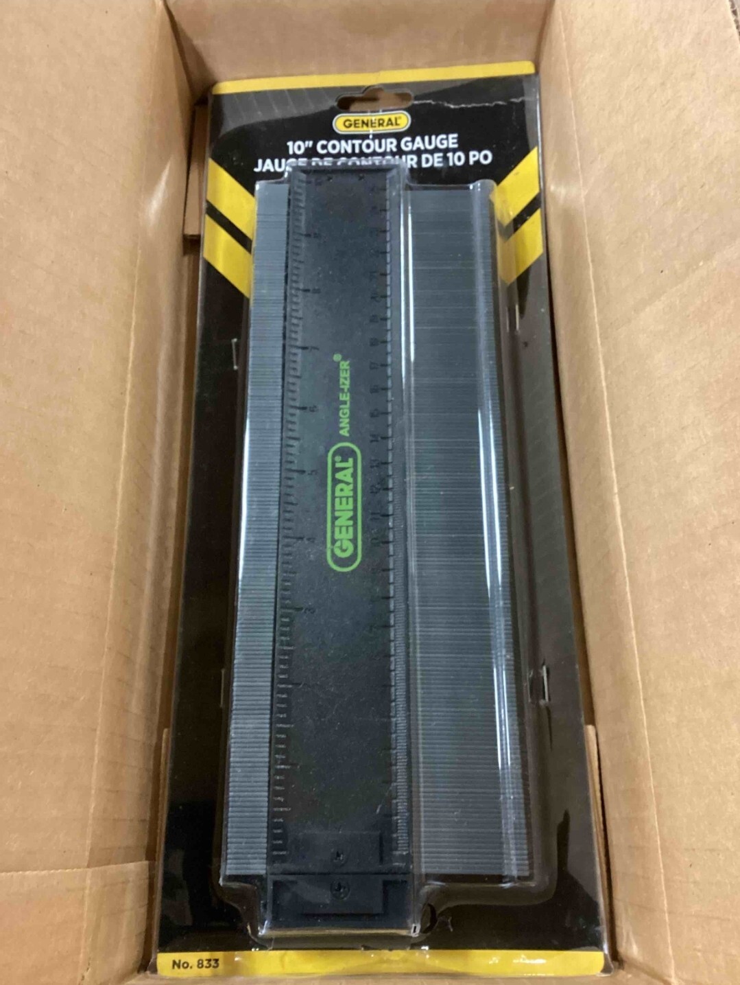 General Tools Contour Gauge Profile Tool and Duplicator 10 in Durable