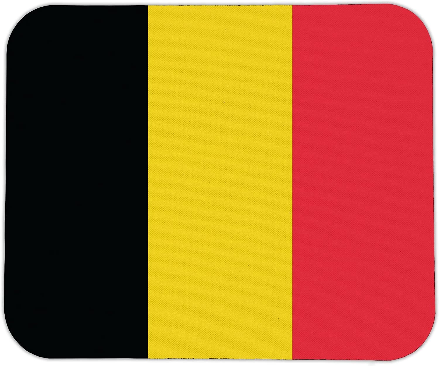 Belgium Flag Mouse Pad