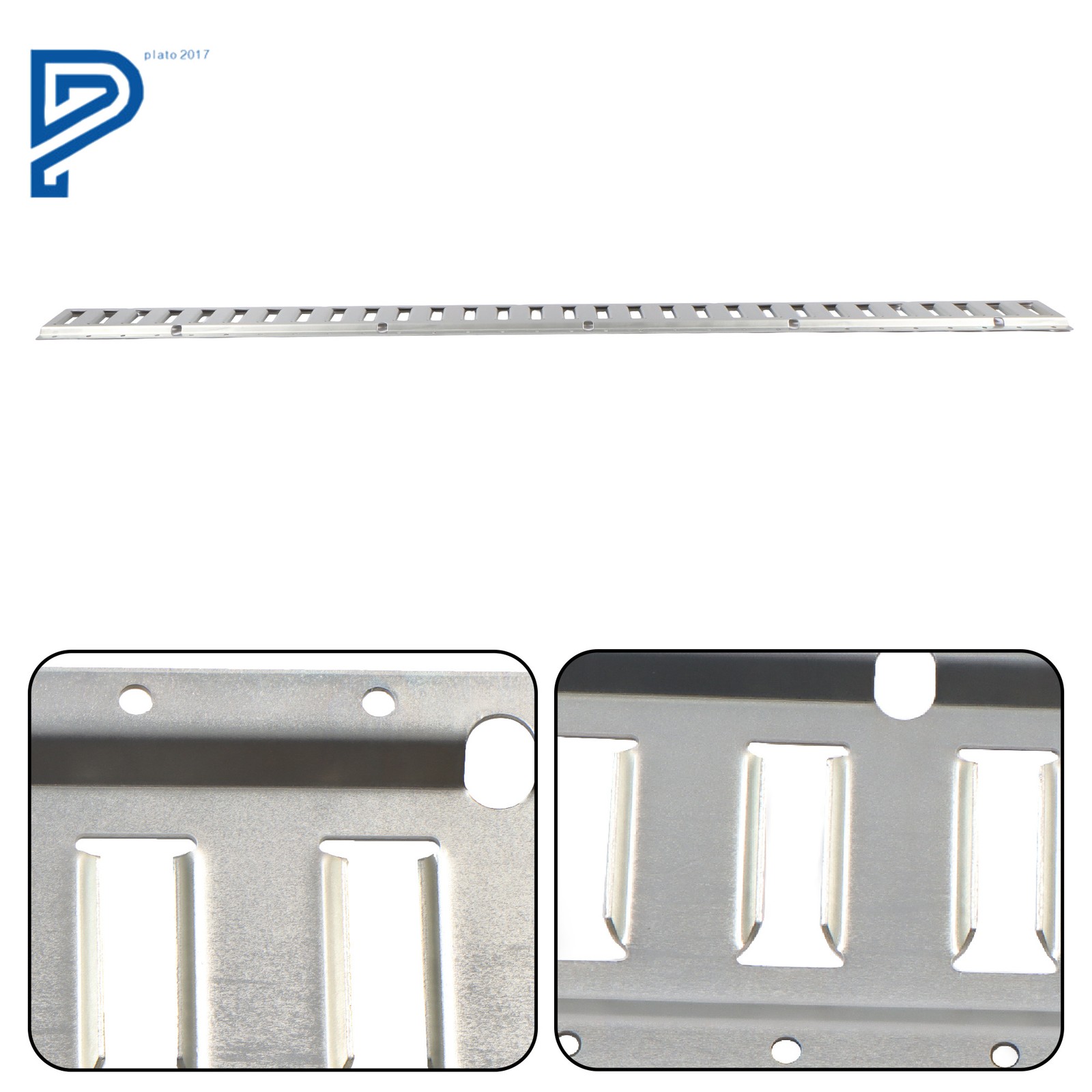 For Trailer Truck Van Galvanized Steel (6 Pack) 5' E Track Tie Down Rail Kit
