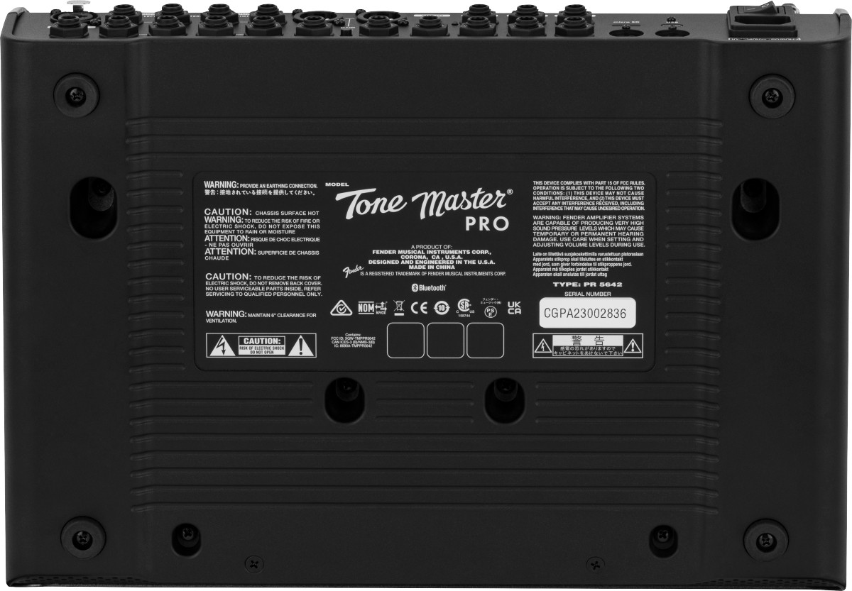 Fender Tone Master Pro Multi-Effects Guitar Workstation, 100+ Amps, 6000+ IR