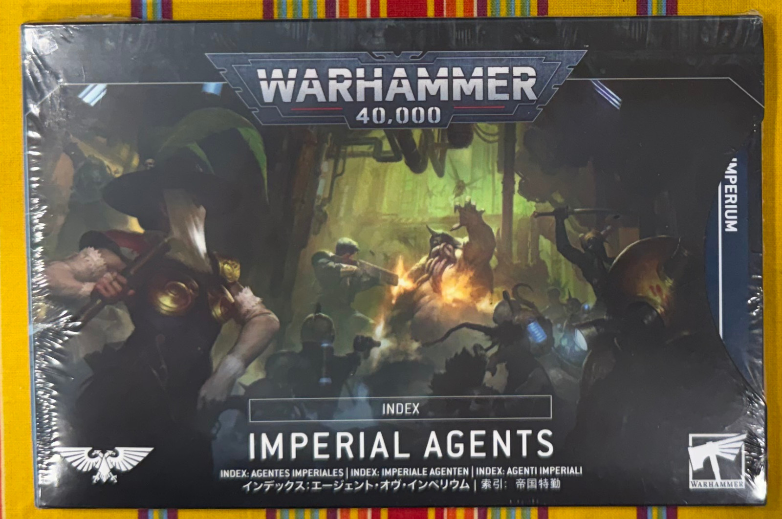 Warhammer 40K ~ Index Imperial Agents ~ New in shrink ~ free shipping